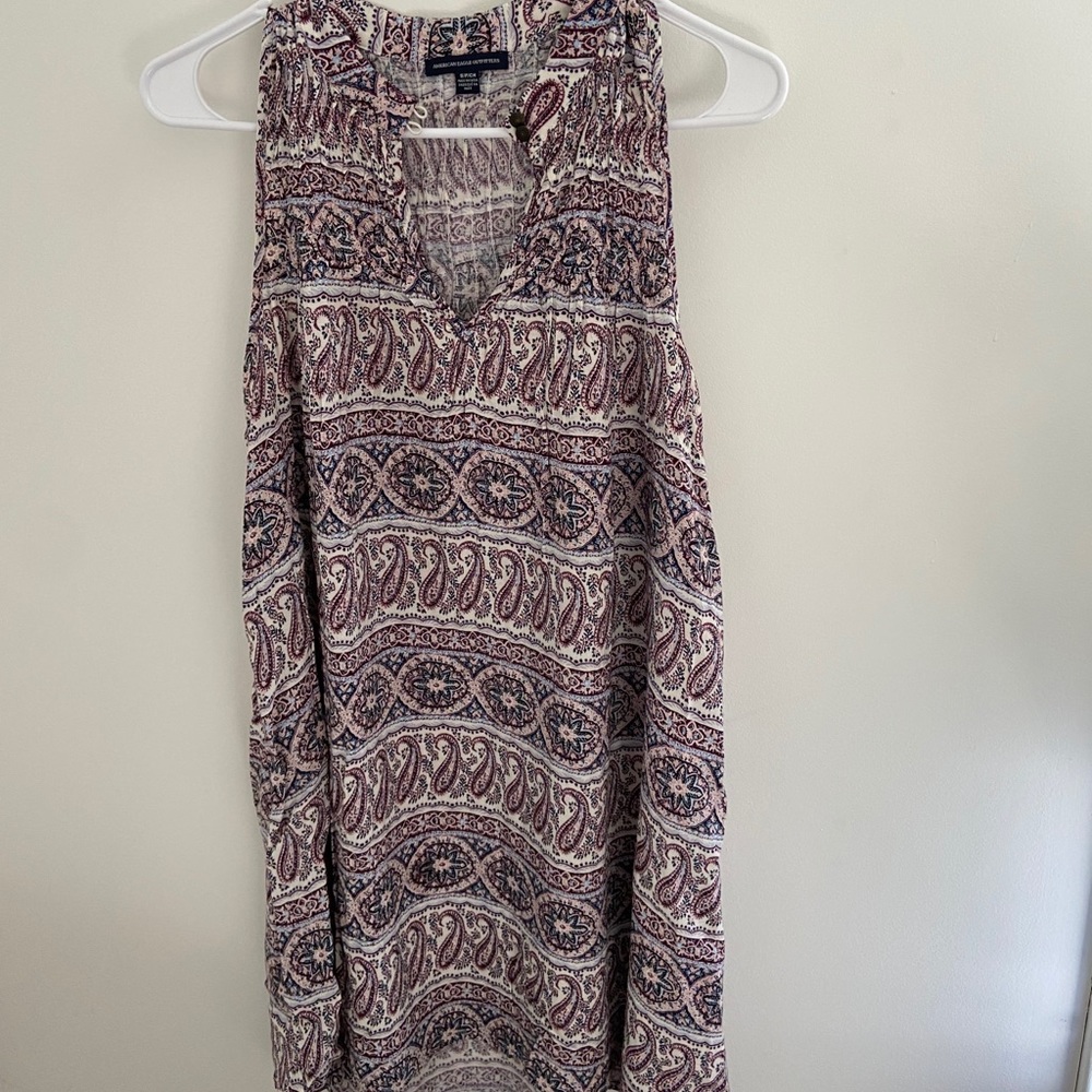 American Eagle Patterned Sundress